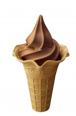 ミニストップは、ソフトクリームの中で特に人気の「ベルギーチョコソフト」と「ベルギーチョコミックスソフト」を12日から発売する。