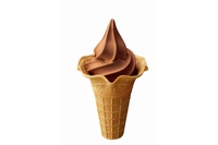 ミニストップは、ソフトクリームの中で特に人気の「ベルギーチョコソフト」と「ベルギーチョコミックスソフト」を12日から発売する。