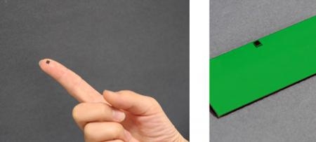 凸版印刷は村田製作所と共同でPUF技術を搭載した世界最小のICタグを開発した。