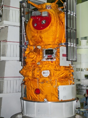 ロシア、生物実験衛星ビオンMの2号機を2019年に打ち上げへ（Image credit: RKTs Progress）