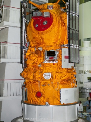 ロシア、生物実験衛星ビオンMの2号機を2019年に打ち上げへ(Image credit: RKTs Progress) ロシア、生物実験衛星ビオンMの2号機を2019年に打ち上げへ(Image credit: RKTs Progress)