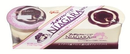「プッチンプリン」史上、最大量となるフルーツソースが組み合わされた大人向けのプッチンプリン『プッチンプリンナイアガラソースが9月22日に発売される。