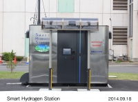 ホンダは18日、燃料電池自動車に水素を供給する「スマート水素ステーション」を、さいたま市のごみ処理センター「東部環境センター」に設置した（写真提供：ホンダ）