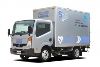 日産自動車と佐川急便は、100％電気トラック「e-NT400テストトラック」の実証運行を、今夏2カ月間にわたり実施した。