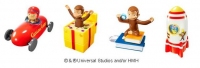 日本マクドナルドは、ハッピーセットで初となる「本」がセットになった『ハッピーセットおさるのジョージ』を19日から期間限定で発売した。
