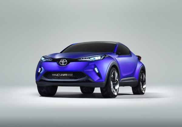 トヨタ自動車が2014年パリモーターショーに出展するコンパクトクロスオーバーのコンセプトカー「TOYOTA C-HR Concept」（写真提供：トヨタ自動車）
