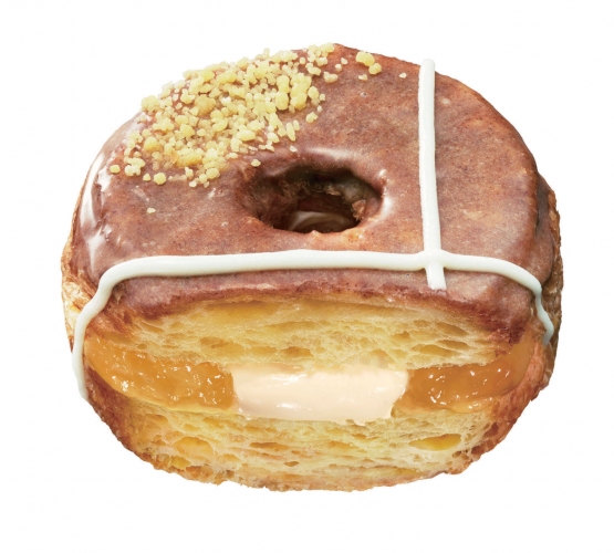 ミスタードーナツは、『Mr.CroissantDonut』シリーズから新フレーバー3種を期間限定で販売する。