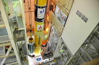 H-IIAロケット25号機、台風接近も現時点で打ち上げ日変更なし（Image credit: 三菱重工業）