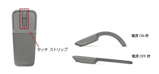 日本マイクロソフトは、フラットにして持ち運べる新形状のマウス「アークタッチ Bluetoothマウス」を10月24日に発売する。