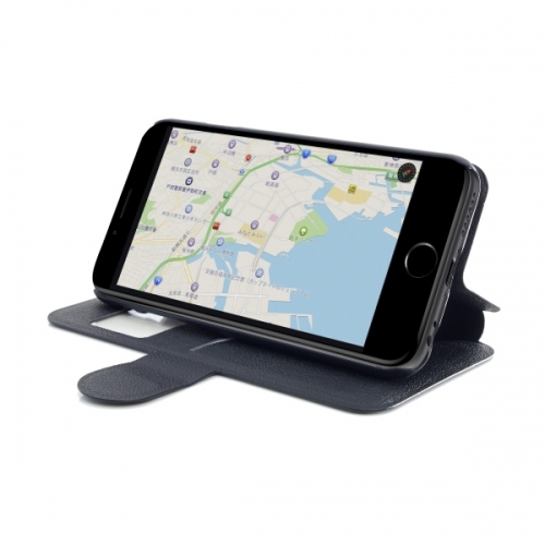 プレアデスシステムデザインが新発売した手帳型スリムレザーiPhone6ケース『Bluevision IC Card Folio Case for iPhone 6』