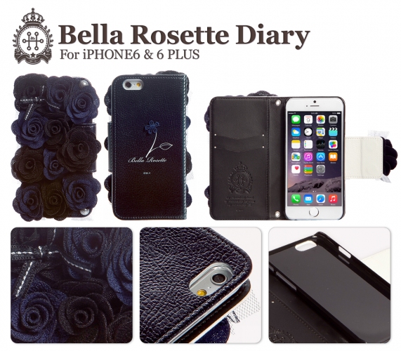 ロア・インターナショナルは、女性向けのデザインケース専門ブランド「Mr.H(ミスターエイチ)」のiPhone6iPhone6Plus専用ケースを新発売した。