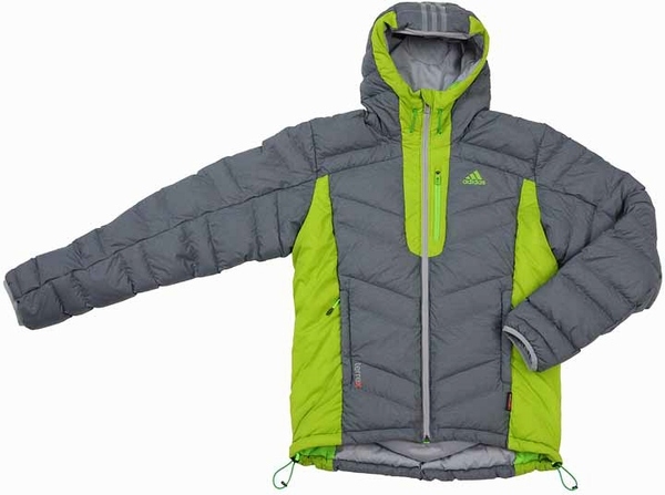 「アディダス アウトドア」から発売される、新テクノロジー『Climaheat（クライマヒート）』を搭載したダウンジャケット