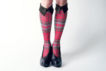 “シャツ型靴下”のエリマキ ソックスからハイソックス登場 - ダルメシアン、チェックほか新柄も
