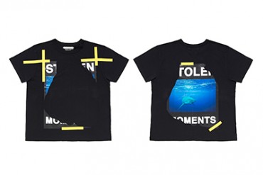 ドーバー銀座で「オフ-ホワイト」の限定Tシャツ発売 - インスタレーションも