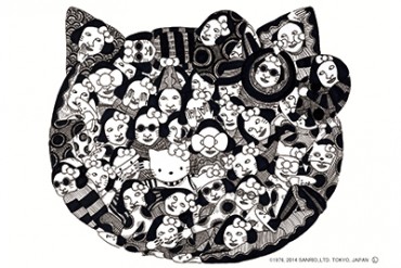 キティちゃんがユニークなアートに！アーティストとコラボした作品やTシャツを代官山リフトで発売