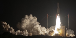 アリアン5、通信衛星インテルサット30とアルサット1の打ち上げに成功（Image credit: Arianespace）