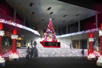 ダイバーシティ東京プラザは、男性デュオ・東方神起とコラボレーションしたイルミネーション『ILLUMINATION WITH RED』を、10月30日(木)より来年1月13日(火)に実施する。