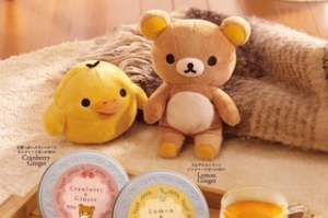 ハーブ専門店の「enherb」は、リラックマをパッケージに起用したオリジナル商品を31日から数量限定で販売する。