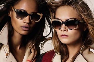 バーバリーより、トレンチコートからインスパイアされたアイウェア「トレンチコレクション」