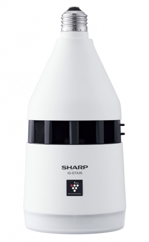 シャープが11月20日に発売するLED電球を搭載した天井設置型プラズマクラスターイオン発生機「IG-GTA20」 シャープが11月20日に発売するLED電球を搭載した天井設置型プラズマクラスターイオン発生機「IG-GTA20」