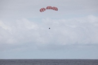 ドラゴン補給船運用4号機、地球に帰還（Image credit: SpaceX）