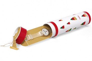 スウォッチから“スノーボール”舞う新作「ホリデー ツイスト」 - 380本限定発売