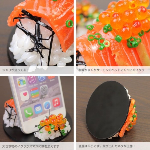 Hameeは、日本の職人が本気で作った本物そっくりの「食品サンプルスマホスタンド」に、北海道の味覚3種を追加した。