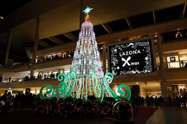 3Dサウンドで、音と光のイルミネーションを - ラゾーナ川崎のクリスマス