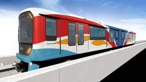 タンパ国際空港向けAPM(三菱重工業の発表資料より) タンパ国際空港向けAPM(三菱重工業の発表資料より)