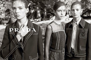 プラダ 2015年リゾートコレクションのビジュアル公開 - 撮影はスティーヴン・マイゼル