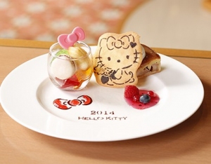 京王プラザホテル多摩は、『ハローキティのオリジナルデザートプレート』と『ハローキティケーキ』を発売した。 京王プラザホテル多摩は、『ハローキティのオリジナルデザートプレート』と『ハローキティケーキ』を発売した。