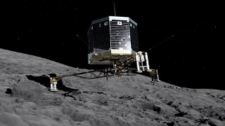 フィラエ、チュリュモフ・ゲラシメンコ彗星へ着陸　成否は不明（Image credit: ESA）