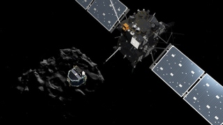 彗星探査機ロゼッタ、着陸機フィラエを分離　彗星表面へ挑む（Image credit: ESA）