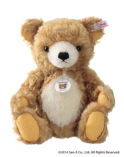 ジョイパレットは、リラックマとシュタイフテディベアとのコラボレートアイテム『シュタイフリラックマ』を1,500体限定で発売する。