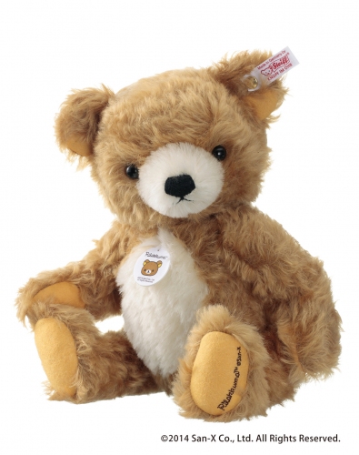 ジョイパレットは、リラックマとシュタイフテディベアとのコラボレートアイテム『シュタイフリラックマ』を1,500体限定で発売する。