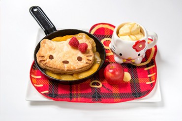 ハローキティカフェが渋谷パルコに限定オープン - アップルパイやクリスマスツリーパフェ