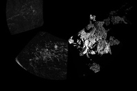 着陸機フィラエ、予定していたミッションを完了し休眠（Image credit: ESA/Rosetta/Philae/CIVA）