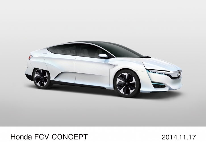ホンダは、新型FCVのコンセプトカー「Honda FCV CONCEPT」を発表した。(写真提供：ホンダ)