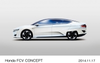 ホンダは、新型FCVのコンセプトカー「Honda FCV CONCEPT」を発表した。(写真提供：ホンダ)