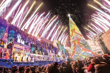 ユニバーサル･スタジオ･ジャパンに“世界一のクリスマスツリー”登場！3年連続ギネス認定