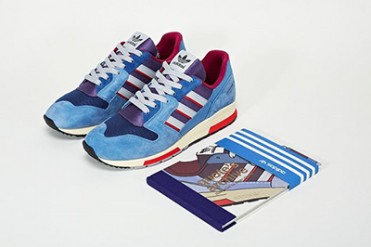 アディダス、スニーカーコレクター×イラストレーターの新作シューズ - ヴィンテージなカラーリング