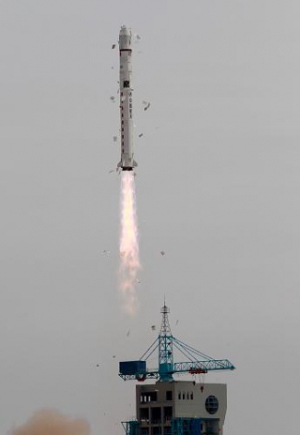 長征二号丁ロケット、地球観測衛星「遥感衛星二十四号」の打ち上げに成功（Image credit: 中央政府门户网站）