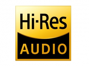 画像は日本オーディオ協会が発表した、ハイレゾ対応オーディオのロゴマーク。高解像度の音楽再生により、よりレコーディング時に近いきめ細やかなサウンドや、ライブの臨場感が味わえる。PCやスマートフォンとの連携を前提に作られていることも魅力だ。 画像は日本オーディオ協会が発表した、ハイレゾ対応オーディオのロゴマーク。高解像度の音楽再生により、よりレコーディング時に近いきめ細やかなサウンドや、ライブの臨場感が味わえる。PCやスマートフォンとの連携を前提に作られていることも魅力だ。