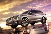 富士重工業の新型「レガシィ アウトバック/B4」が受注好調だ。写真は、「OUTBACK Limited」のエクステリアイメージ（写真提供：富士重工業）