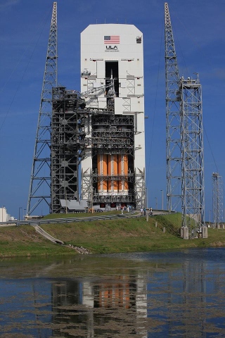 NASA新型宇宙船オリオン、初打ち上げまで1週間を切る（image credit: NASA）