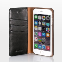 サンワプライは、カードを3枚収納できるイタリア製本革のiPhone6専用ケース『iPhone6 レザーケース(手帳型・カード収納・本革)200-SPC003シリーズ』と、iPhone6 Plus専用ケース『iPhone6 Plusレザーケース(手帳型・カード収納・本革) 200-SPC004シリーズ』を発表した。