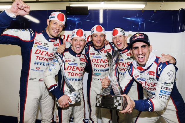 トヨタ・レーシングは、11月30日に開催された「FIA世界耐久選手権シリーズ(WEC)第6戦サンパウロ6時間レース」にて、2位、4位でフィニッシュした（写真提供：トヨタ自動車）