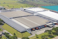 セイコーエプソンのフィリピン製造子会社Epson Precision (Philippines) の敷地。青色部分が新工場建設予定地。(写真：セイコーエプソンの発表資料より)