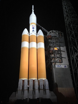 NASA新型宇宙船オリオン、日本時間今夜打ち上げ（Image credit: NASA）