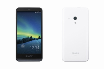 シャープがMVNO(仮想移動体通信事業者)向けに開発したAndroid4.4搭載スマートフォン「AQUOS SH-M01」（写真提供：シャープ）